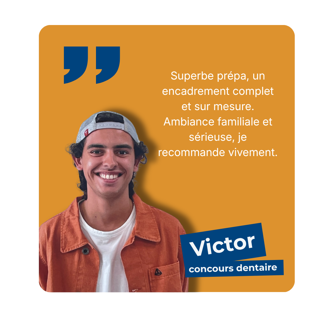 Témoignage de Victor - étudiant Cours Accès Bordeaux